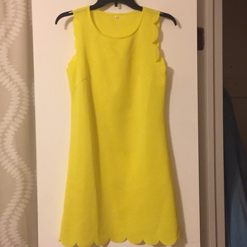 Scalloped Sundress-Never Worn